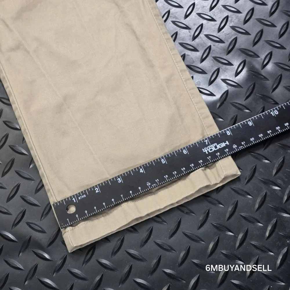 English Laundry Mens Khaki‎ Chino Pants 36x32 Tan Stretch Flat Front 1366228